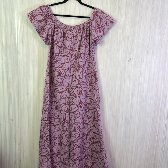 Madewell Pants - MADEWELL SADIE FLORAL WIDE LEG JUMPSUIT MEDIUM